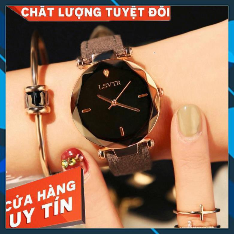 [ HÀNG CAO CẤP ] - Đồng Hồ Nữ LSVTR 4413 - Xám-Đỏ- ĐEN ⚡CHÍNH HÃNG ⚡GIÁ SỐC⚡ RẺ VÔ ĐỊCH⚡ HÀNG CHÍNH HIỆU ⇌ GIÁ KÌ DIỆU