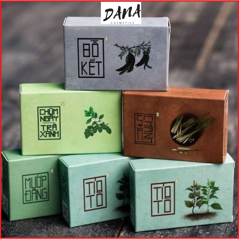 Xà phòng sinh dược giảm mụn lưng xà bông mướp đắng giúp sạch khuẩn mang lại cảm giác tươi mát DANA