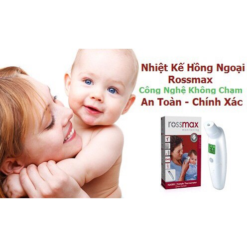 Nhiệt kế điện tử đo trán Rossmax HA-500 USA