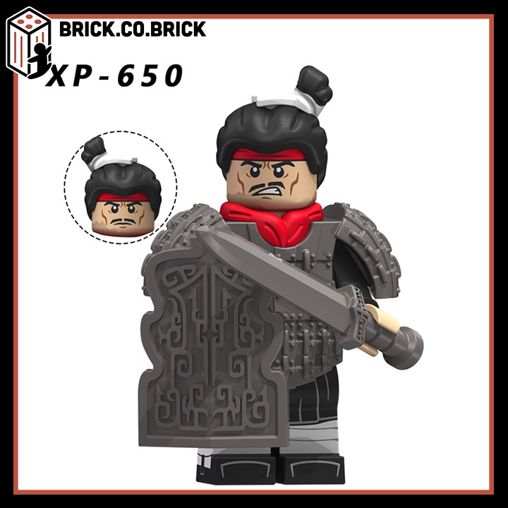 Minifigures đế chế nhà Tần vua Tần Thủy Hoàng và quan binh QinDynasty Koruit Đồ chơi Lắp ráp Mô hình Sáng tạo KT1088