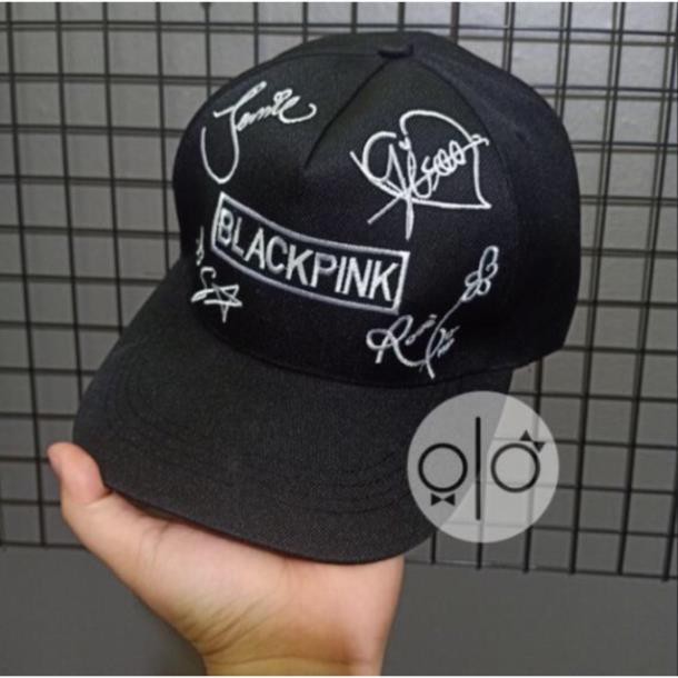 Xã kho Nón lưỡi trai Blackpink có chữ ký 👒 ༷