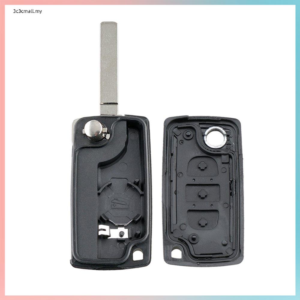 ✨Chất lượng cao✨Vỏ chìa khóa 3 nút thay thế cho Peugeot 207 307 407 308 607 | BigBuy360 - bigbuy360.vn