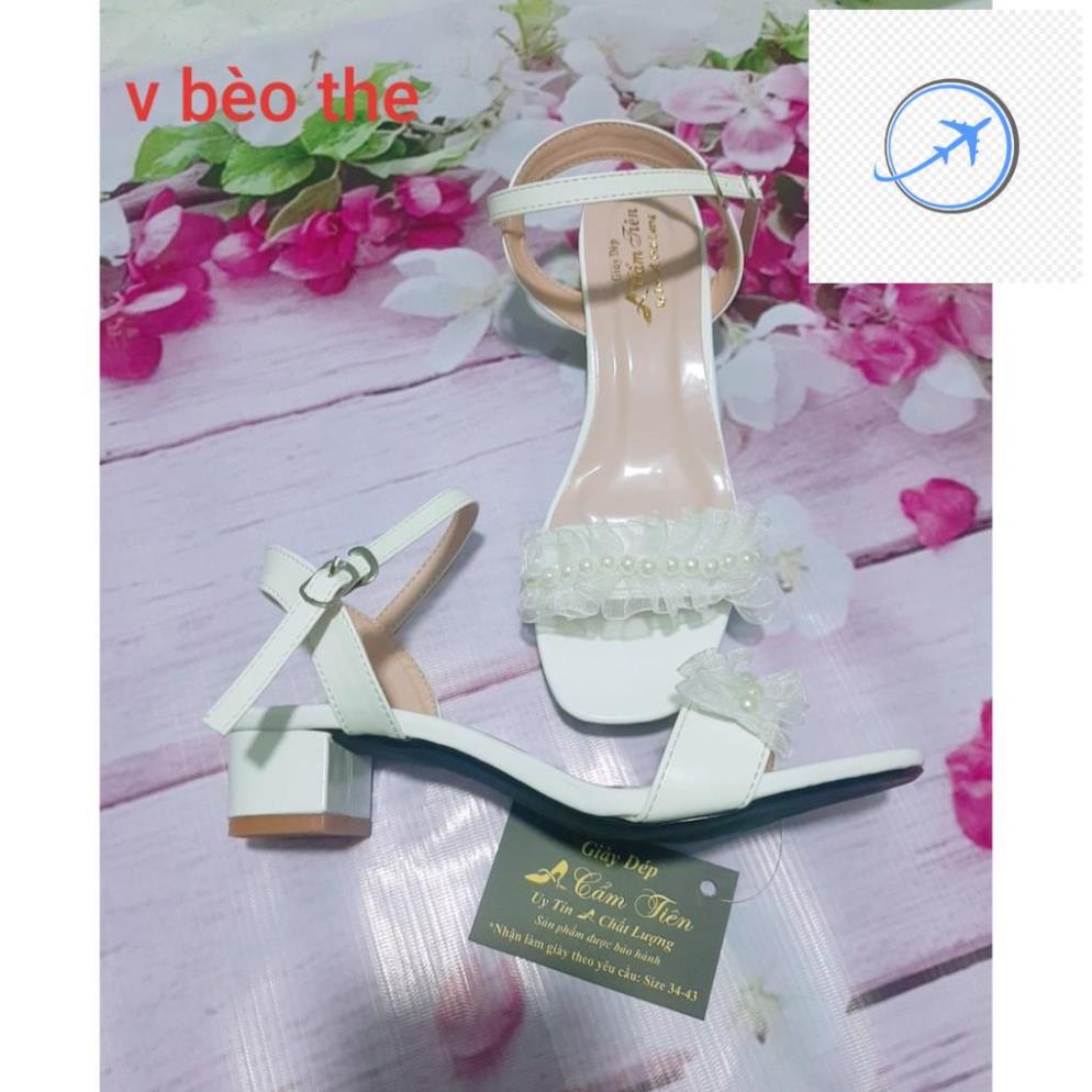 🤶 Ảnh thật giày cao gót nữ size nhỏ 33 đến 44 🤶