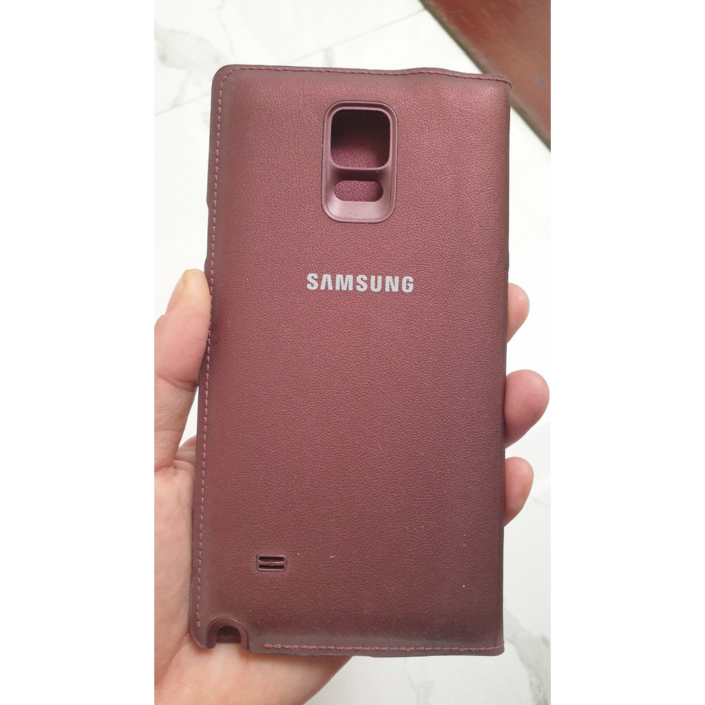 Bao da samsung Note 4 Led View mới 100%