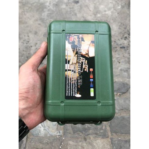 Đèn pin police xml T6 siêu sáng hộp xanh full box
