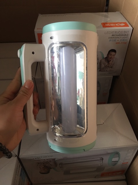 Đèn Sạc Tích Điện KM-7758 siêu bền đẹp