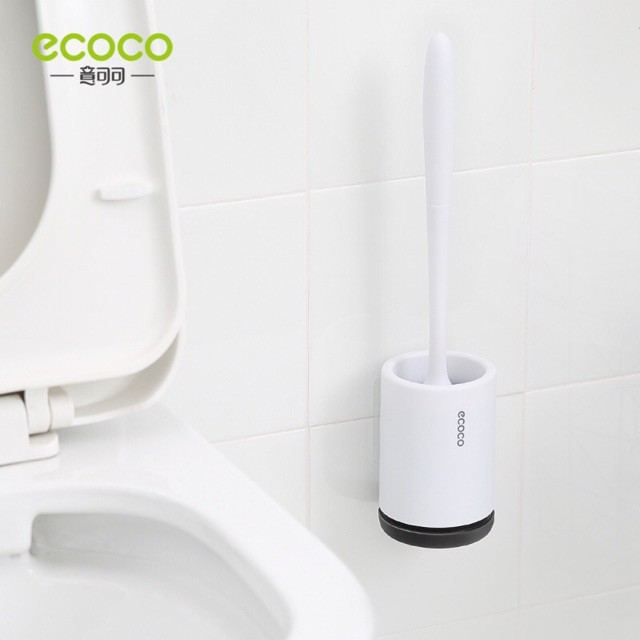 Chổi cọ rửa nhà vệ sinh, chổi nhà tắm, cọ toilet ECOCO cao cấp, siêu sạch kiểu treo tường đa năng