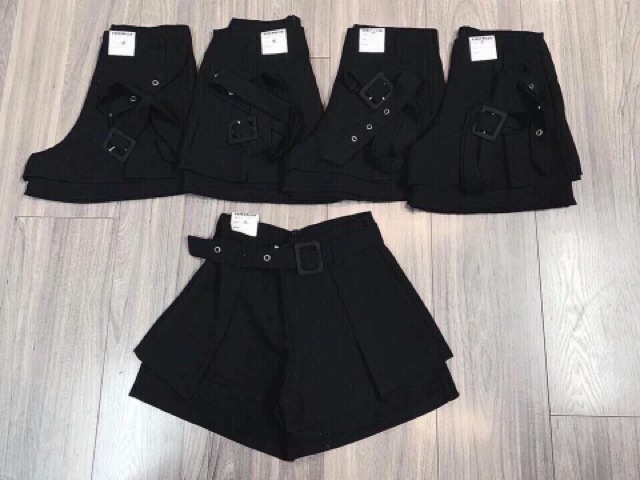 Quần short kèm đai thời trang( kèm ảnh thật)