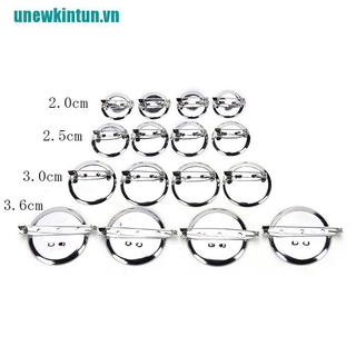 Bộ 10 Ghim Cài Áo Mạ Bạc