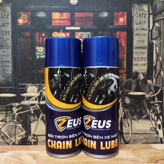 Dưỡng sên Zues bôi trơn sên ít văng 400ml.