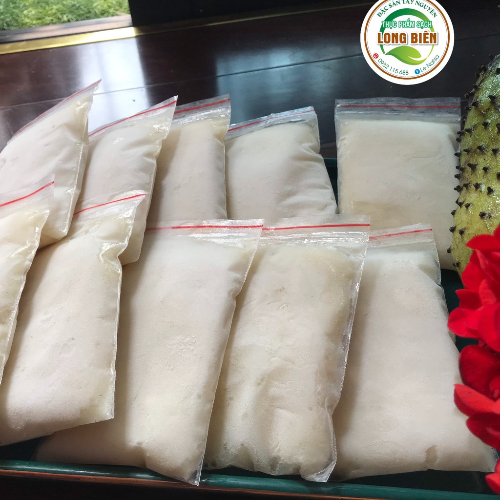 Mãng cầu cấp đông chia túi 100g Ship hỏa tốc Hà Nội