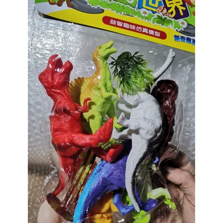 Túi Khủng Long Nhựa 6 Con