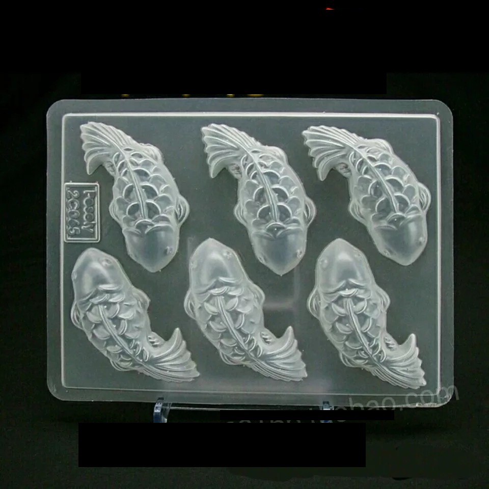 Khuôn thạch 6 cá chép koi