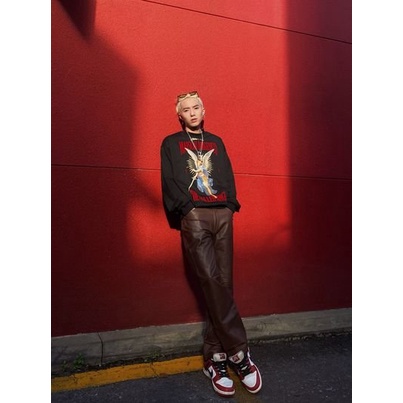 Áo Thun Nam Dài Tay , Áo Nỉ Nam Chất Vải Nỉ Cotton Dày Thời Trang Nam Hàn Quốc In Hình Thiên Thần .mã Thienthan