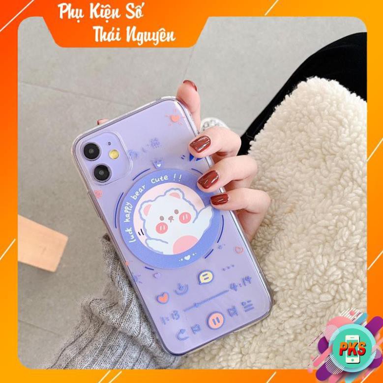 Ốp Lưng iPhone Gấu  - Chó Chibi 6/6Plus/6S/6S Plus/6/7/7Plus/8/8Plus/X/Xs/Xs Max/11/11 Pro/11 Promax