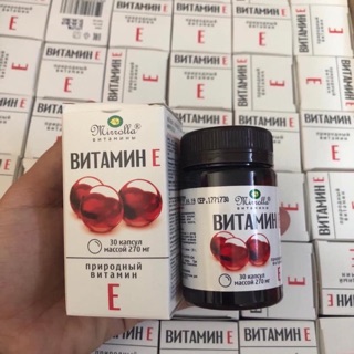 VITAMIN E ĐỎ NGA - mẫu mới