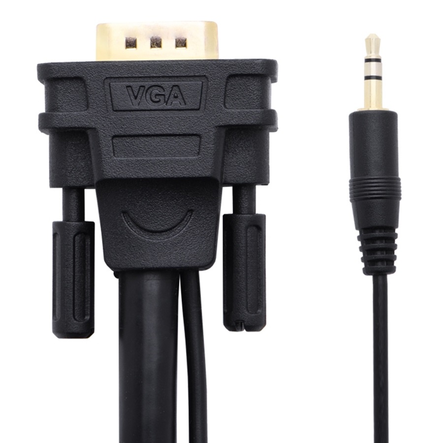 Cáp tín hiệu VGA hỗ trợ Audio 3.5mm Ugreen 11627