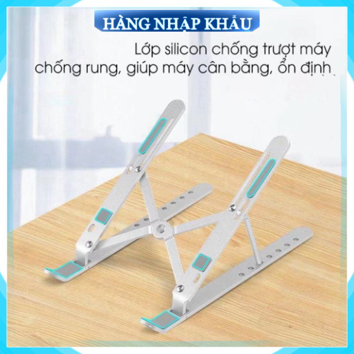 [Hàng Nhập - Cao Cấp] (Kèm Túi) Giá Đỡ Máy Tính Macbook Laptop Ipad Hợp Kim Nhôm Chắc Chắn Thu Gọn Tiện Lợi | BigBuy360 - bigbuy360.vn