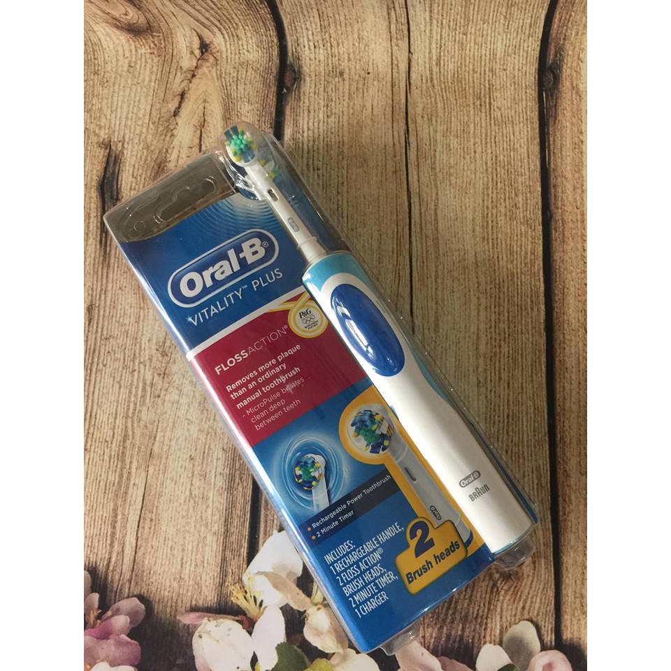 Bàn Chải Điện Oral B Vitality Plus hàng Úc- Full box chính hãng