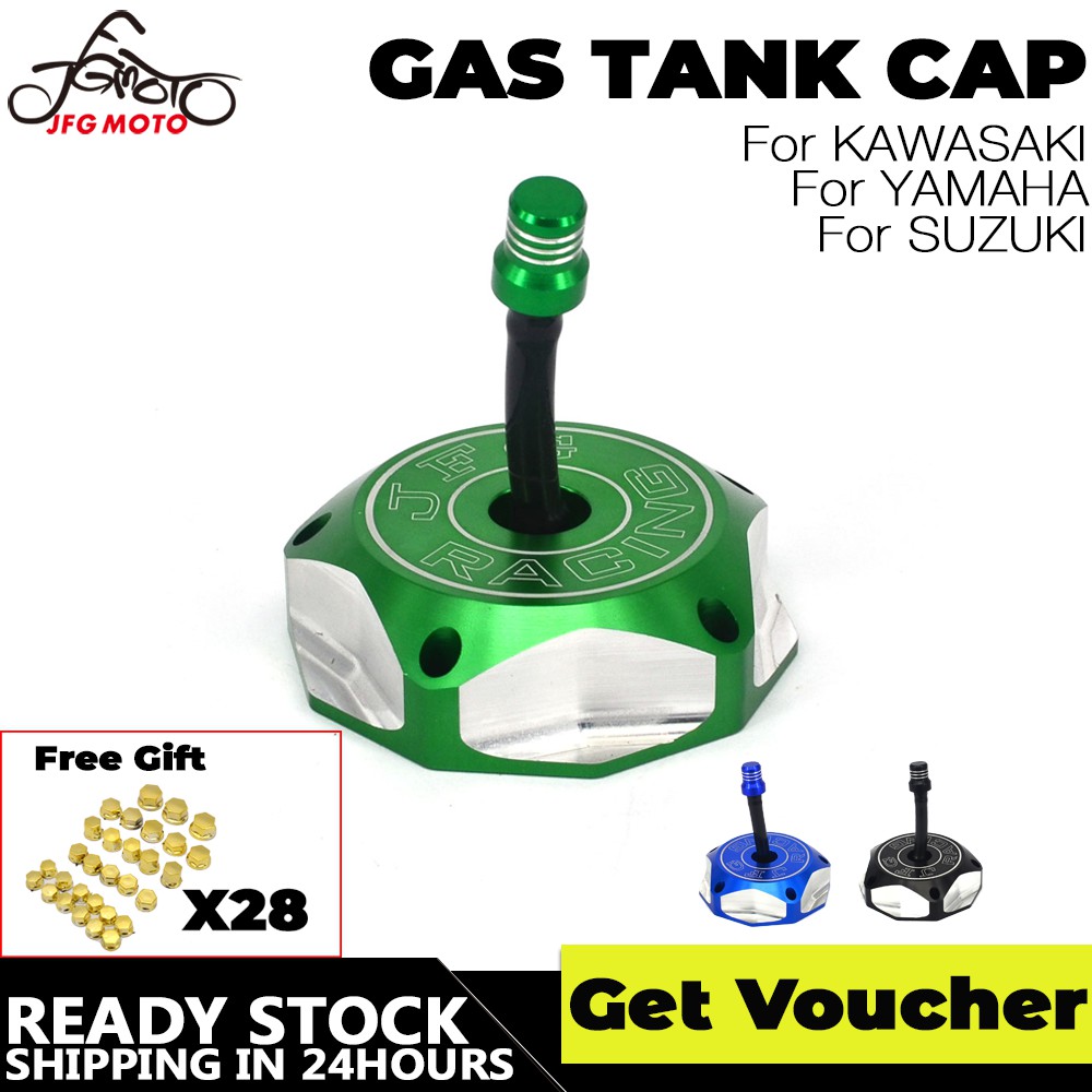 Nắp Bình Xăng YZ85 YZ125 YZ250F KX250F MZ250 - Nắp Che Bình Xăng Xe Địa Hình, Chất Liệu Hợp Kim Bền 