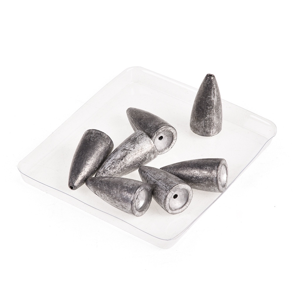 Chì Hình Viên Đạn Gắn Cần Câu Cá Chuyên Dụng