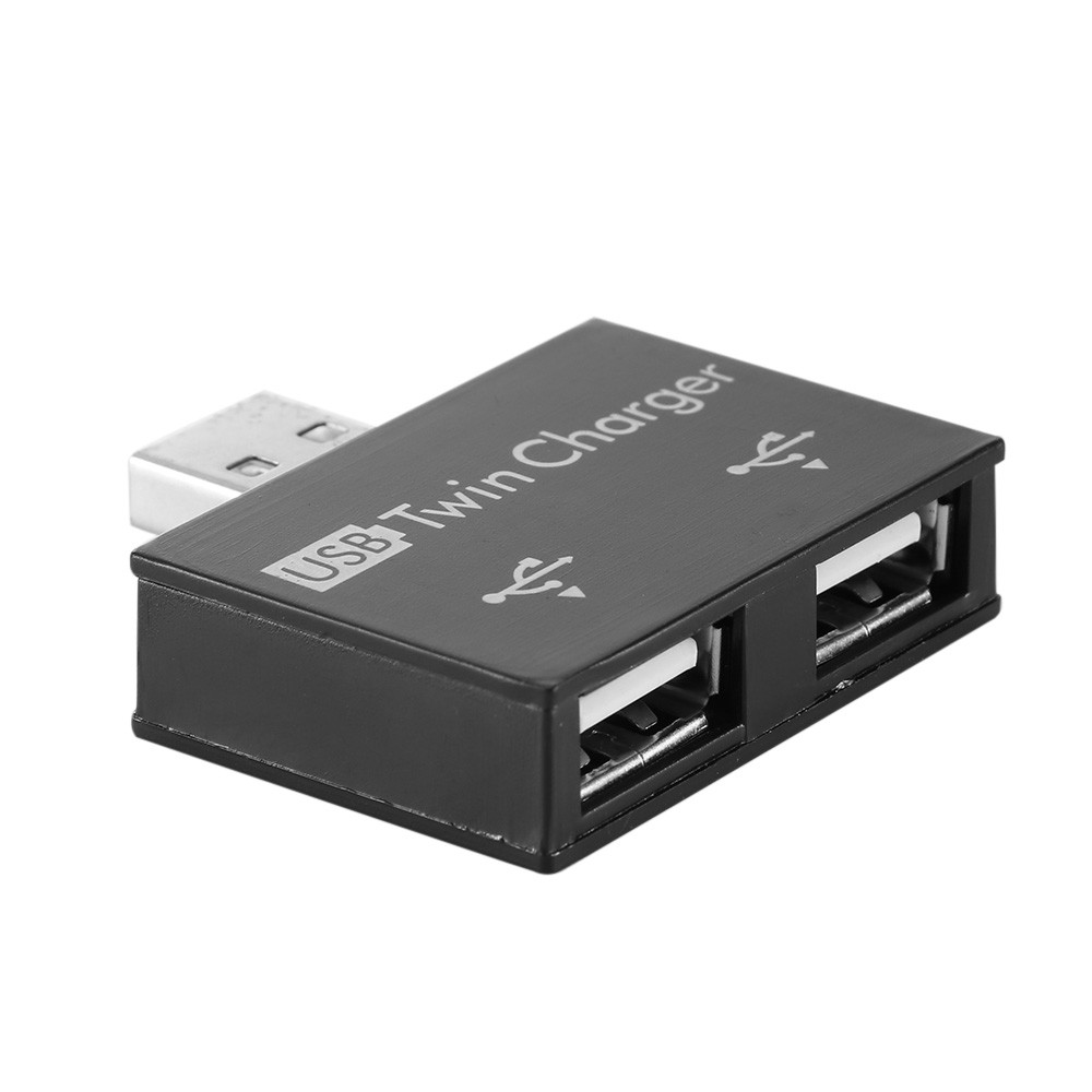 Bộ chia 2 cổng sạc usb tiện dụng