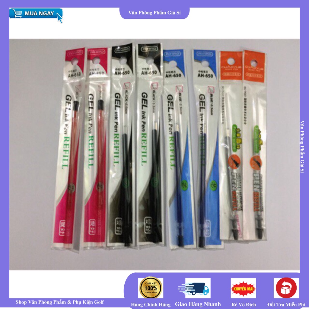 10 cái Ruột bút chữ A, ruột bút nước - [VPP Minh Hạnh ]