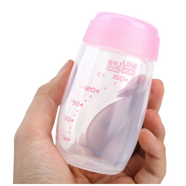 Bộ 3 bình trữ sữa Unimom 150ml, chính hãng Korea