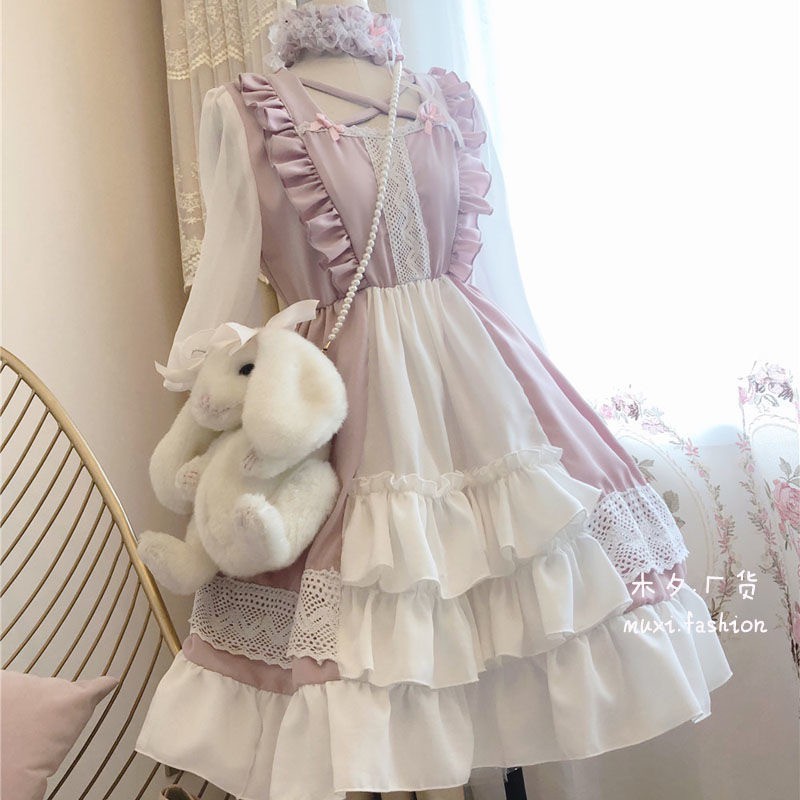 Váy LOLITA COSPLAY kèm ảnh thật LT13683 | BigBuy360 - bigbuy360.vn