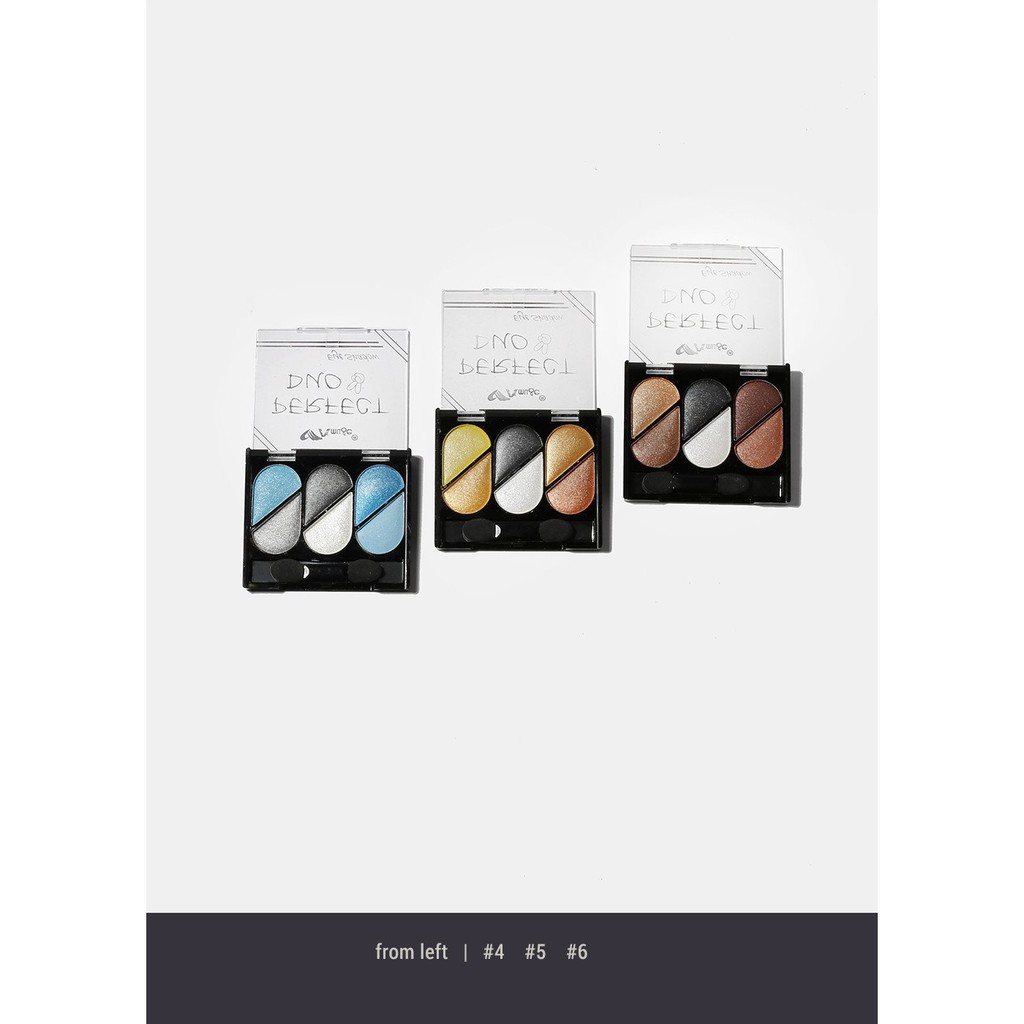 BẢNG PHẤN MẮT Amuse Perfect Duo 6 Color Shadows