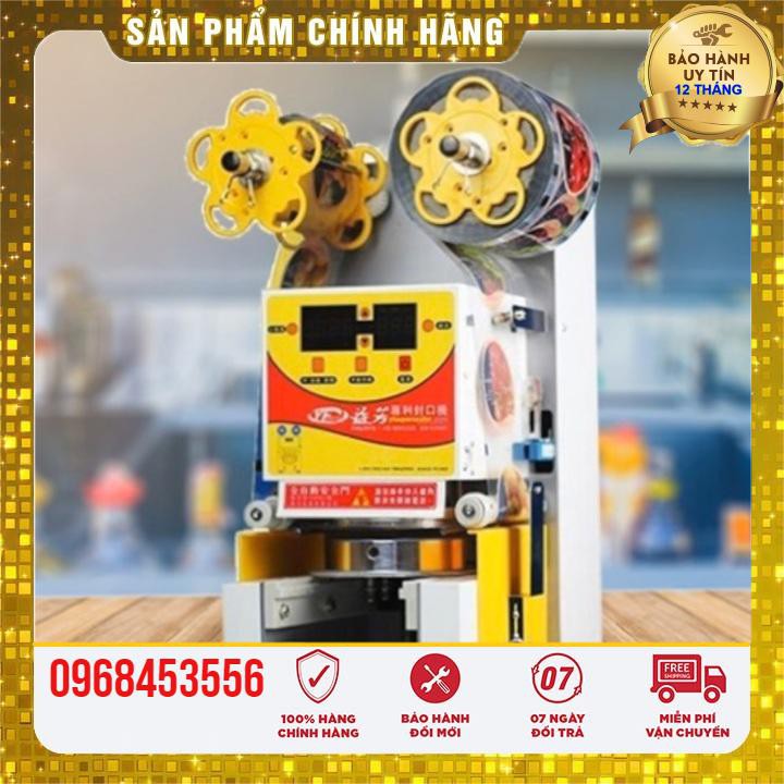 Máy dập nắp cốc ép miệng ly tự động YiFang Đài Loan