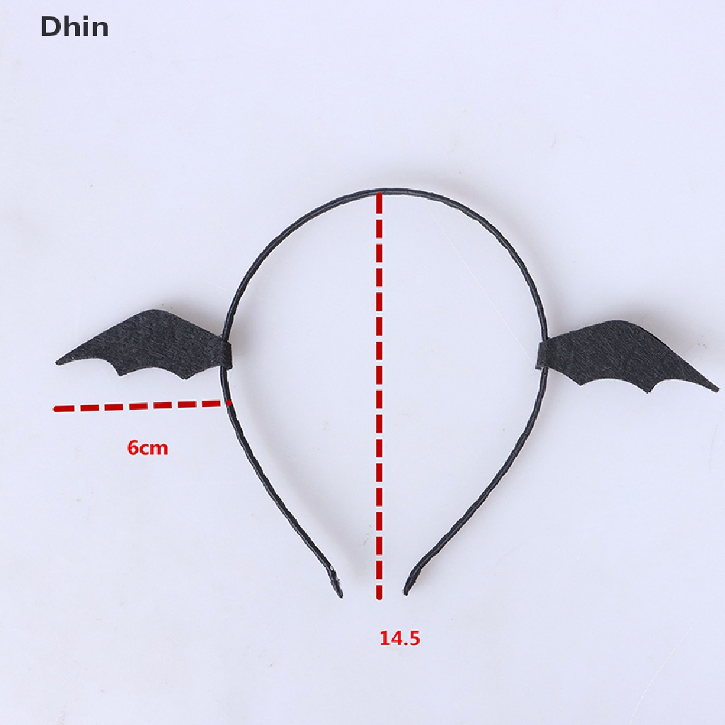 Kẹp Tóc Cánh Dơi Màu Đen Hóa Trang Halloween