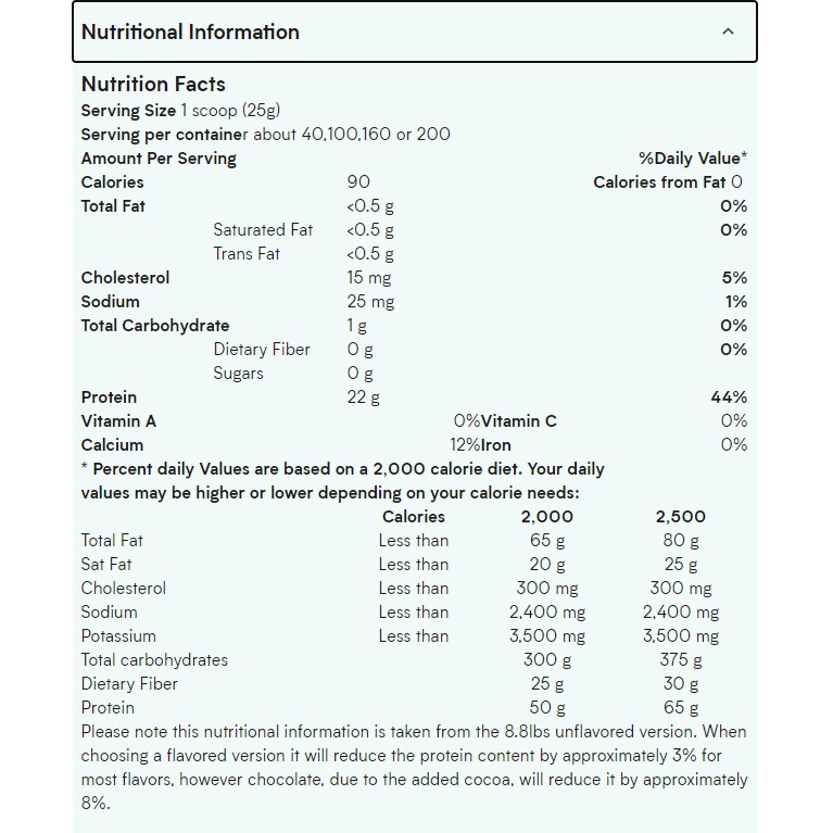 WHEY PROTEIN - IMPACT WHEY ISOLATE - 2.2lbs (1kg) - Bổ sung protein tăng cơ giảm mỡ - Từ Châu Âu