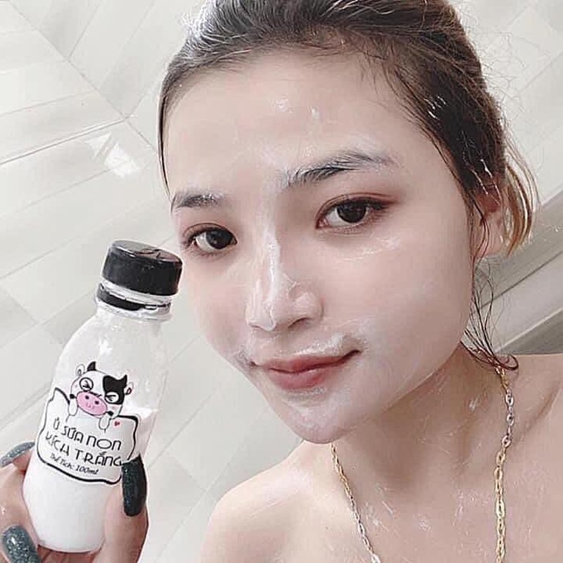 Ủ Sữa Bò Non Kích Trắng 100ml