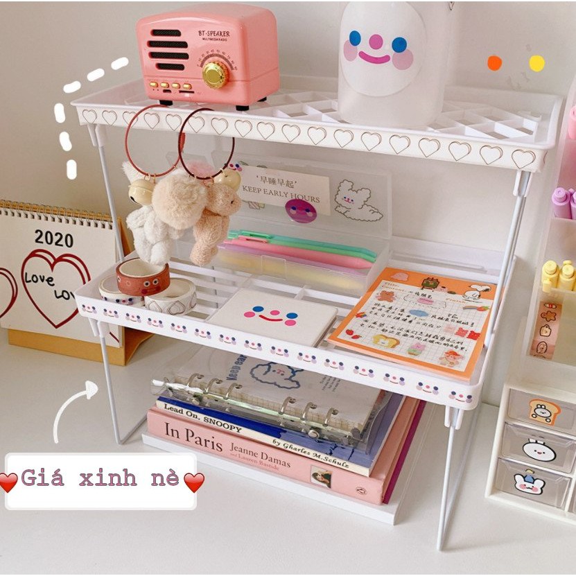 Kệ đựng đồ dùng decor xinh đa năng cỡ lớn giá rẻ