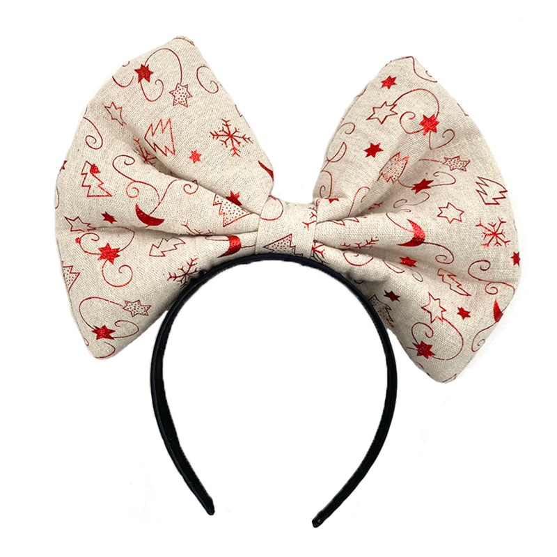 Flgo Băng Đô Cài Tóc Hình Nơ Dễ Thương Dành Cho Nữ