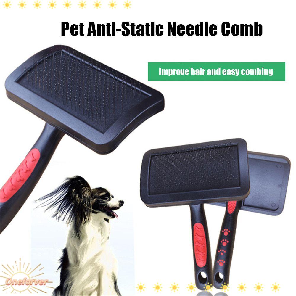 Lược Chải Lông Thú Cưng Bằng Nhựa Và Kim Loại Chuyên Nghiệp