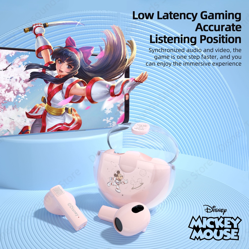 Tai nghe Bluetooth DISNEY LY-311 không dây chống ồn thời lượng pin dài Bluetooth 5.3