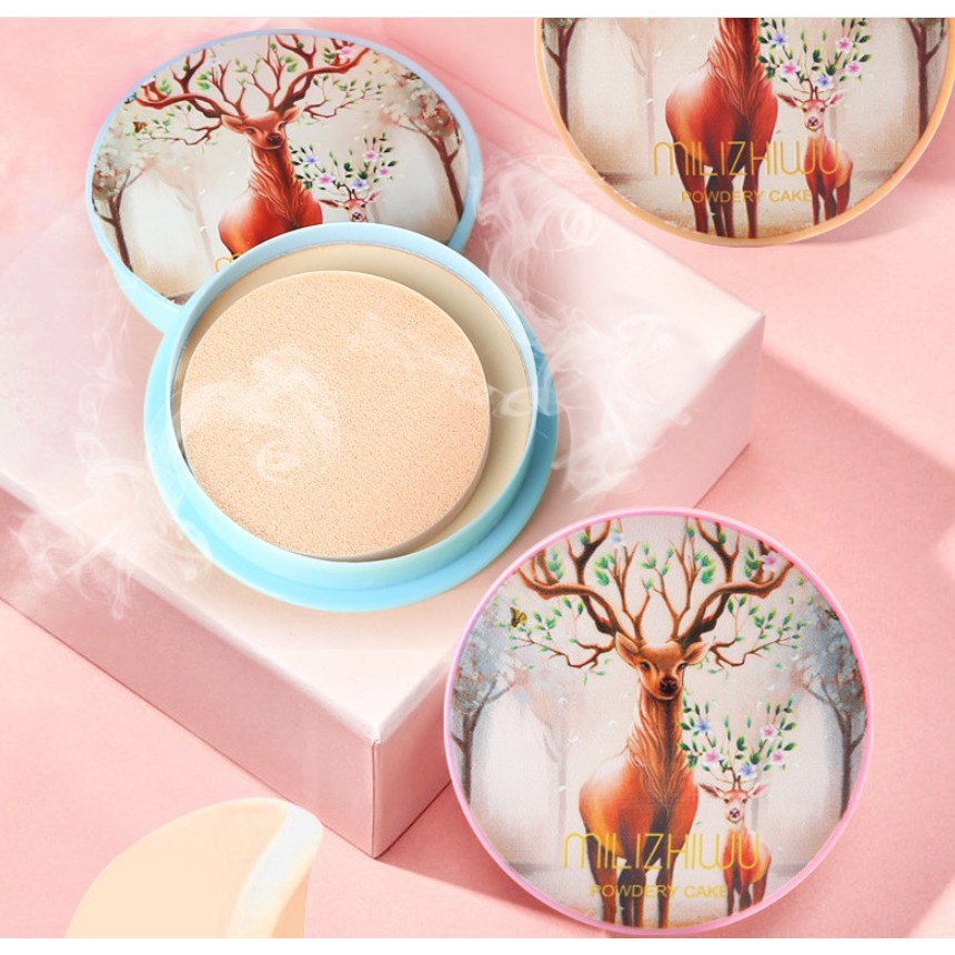 Phấn Nền Dạng Nén Milizhiwu Hươu Auth Nội Địa | BigBuy360 - bigbuy360.vn