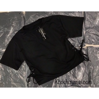 Áo CropTop Đan Dây 2 Bên