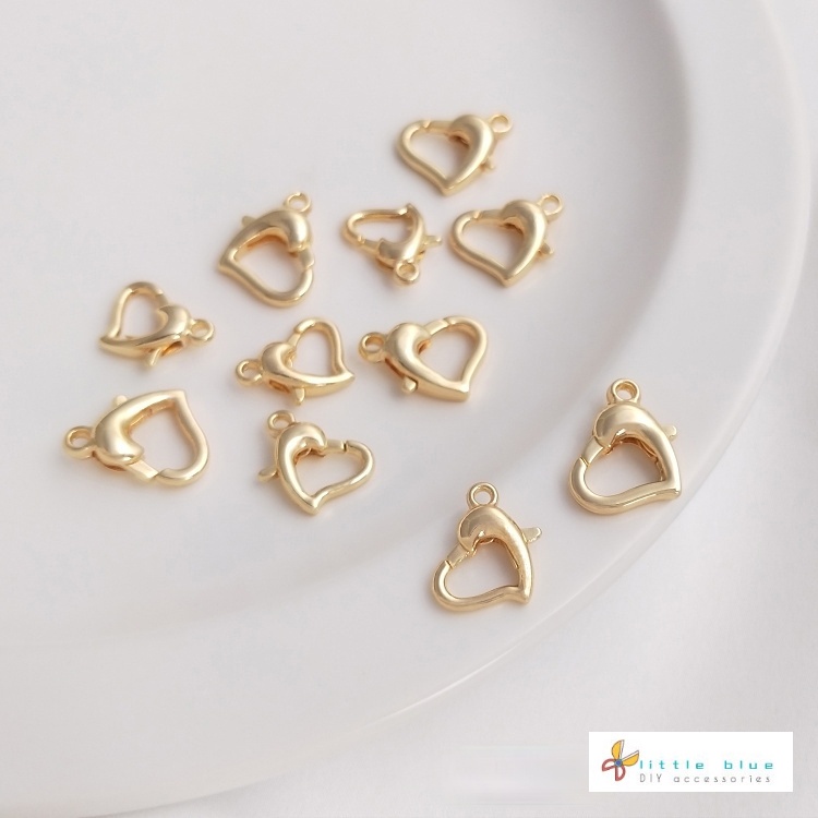 Móc Cài Mạ Vàng 14K Dùng Làm Trang Sức Thủ Công