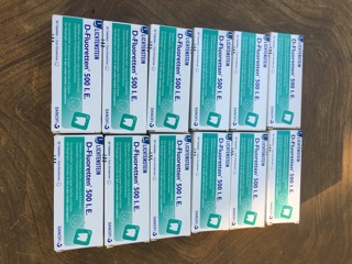 D-Fluoretten 500 I.E của Đức