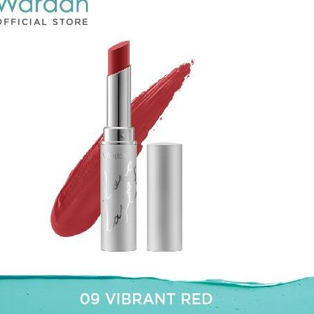 (hàng Mới Về) Son Môi Wardah 09 Màu Đỏ 2.3g Lâu Trôi
