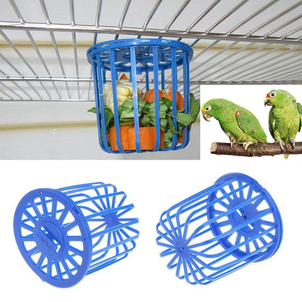 Giỏ Đựng Thức Ăn Treo Lồng Chim Vẹt Tiện Dụng