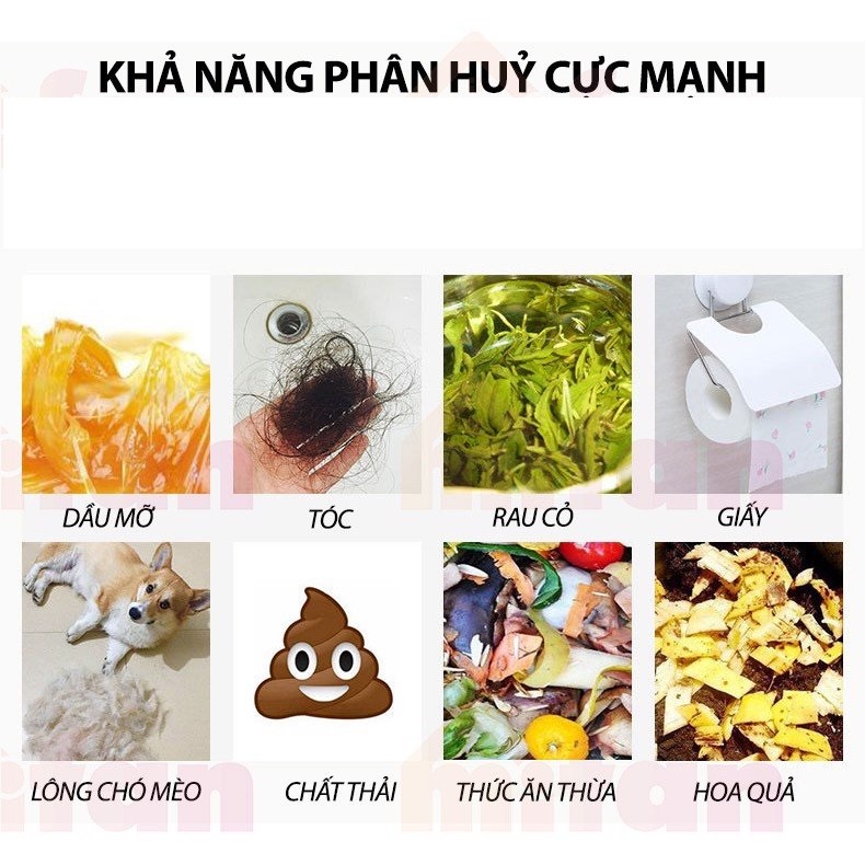 Bột Thông Cống - Thông Tắc Nghẽn Bồn Cầu Cực Mạnh YuHao Chai Thế Hệ Mới 268gr No.101213