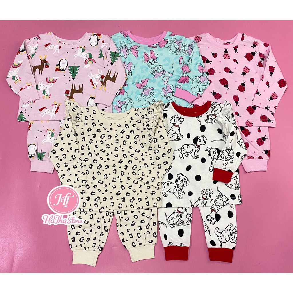 (SIZE 9M&amp;12M) Đồ bộ dài M4L4NT4 cho bé gái