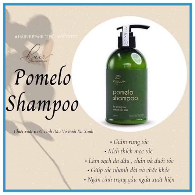 Dầu Gội Bưởi Vijully chính hãng, Ngăn rụng tóc, kích thích mọc tóc và phục hồi hư tổn ( free ship)