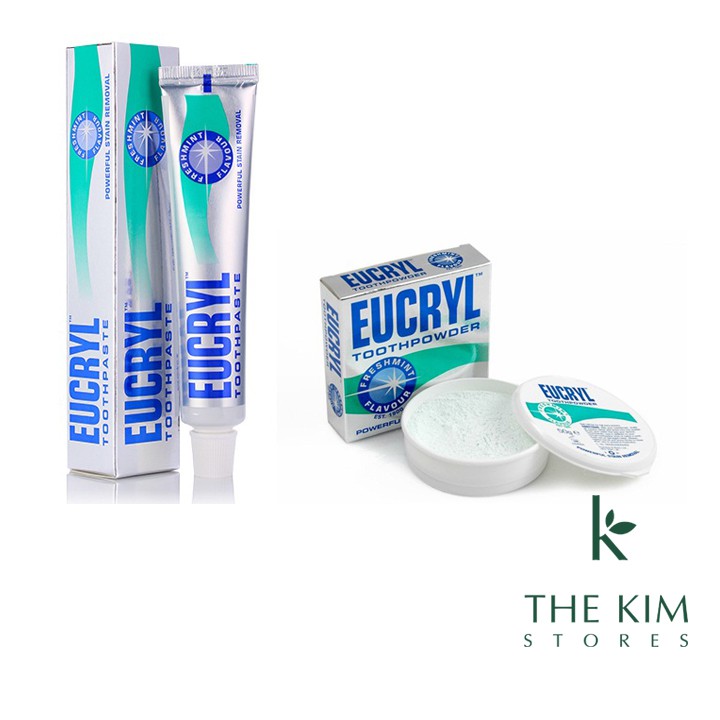 Kem Đánh Răng, Bột Trắng Răng Eucryl hiệu quả