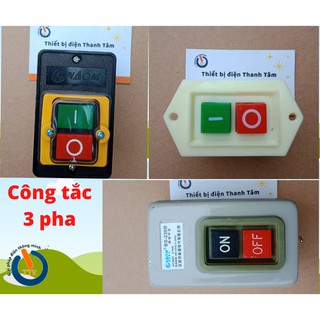 Công tắc, Nút nhấn 3 pha  BS230B , KA0-10KH , KA0-5 , LC3-10 ĐIỀU KHIỂN ON/OFF