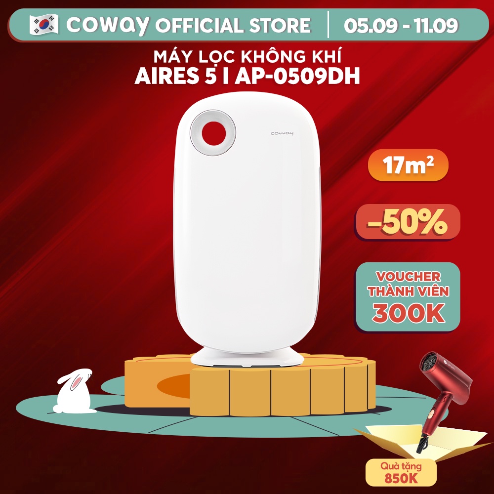 Máy lọc không khí Coway Aires (5) AP-0509DH